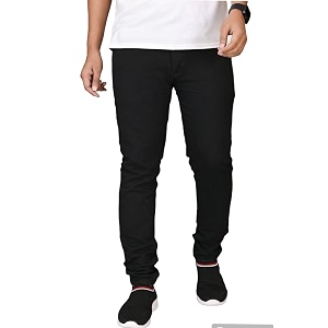 Mens Slim Fit Mid-Rise Stretchable Denim Jeans