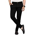 Men39s Slim Fit Mid-Rise Formal Trousers with