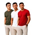 Men39s Solid Cotton T-Shirt Pack of 3