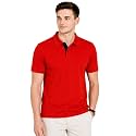 Mens Solid Polo T-Shirt Short Sleeve