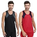 Men’s Sports Vest - Lightweight &amp; Breathable Polyester Vest for Gym, Running, and Casual