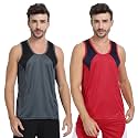 Men’s Sports Vest - Lightweight &amp; Breathable Polyester Vest for Gym, Running, and Casual