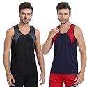 Men’s Sports Vest - Lightweight &amp; Breathable Polyester Vest for Gym, Running, and Casual