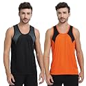 Men’s Sports Vest - Lightweight &amp; Breathable Polyester Vest for Gym, Running, and Casual