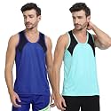 Men’s Sports Vest - Lightweight &amp; Breathable Polyester Vest for Gym, Running, and Casual