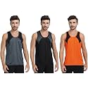 Men’s Sports Vest - Lightweight &amp; Breathable Polyester Vest for Gym, Running, and Casual
