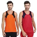 Men’s Sports Vest - Lightweight &amp; Breathable Polyester Vest for Gym, Running, and Casual