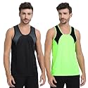 Men’s Sports Vest - Lightweight &amp; Breathable Polyester Vest for Gym, Running, and Casual