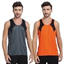 Men’s Sports Vest - Lightweight &amp; Breathable Polyester Vest for Gym, Running, and Casual