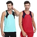 Men’s Sports Vest - Lightweight &amp; Breathable Polyester Vest for Gym, Running, and Casual