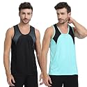 Men’s Sports Vest - Lightweight &amp; Breathable Polyester Vest for Gym, Running, and Casual