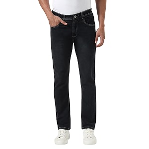 Mens Stretch Denim Jeans Regular Fit