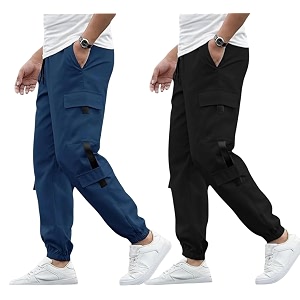 Mens Track Pant Combo - Cargo Style