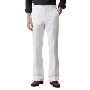 Mens Trendy Bootcut Trousers - Modern Flared