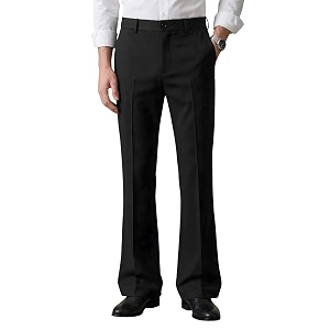 Mens Trendy Bootcut Trousers - Modern Flared