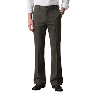 Mens Trendy Bootcut Trousers - Modern Flared