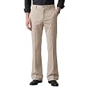 Mens Trendy Bootcut Trousers Modern Flared