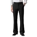 Mens Trendy Bootcut Trousers Modern Flared