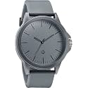 Men39s Watch Black Silicon Strap Black Dial