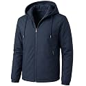Mens Water-Resistant Full Sleeve Jacket for Light