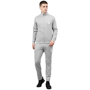 Mens Winter Fleece Tracksuit Zip-Up Sweatshirt