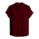 Men Shirt Black Solid Textured Casual