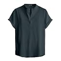 Men Shirt Black Solid Textured Casual