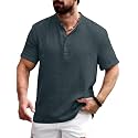 Men Shirt Black Textured Cotton Blend