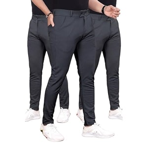 Men Slim Fit Formal Trousers Stylish