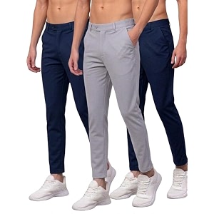 Men Slim Fit Formal Trousers Stylish