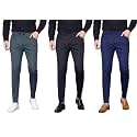 Men Slim Fit Formal Trousers Stylish