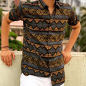 raziya fashion Men Solid Casual Brown Shirt