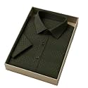 Men Solid Casual Collared Shirt Breathable Comfortable