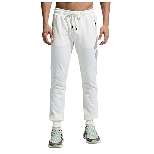 Men Stretchable Cut Sew Breathable Joggers