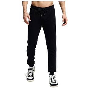 Men Stretchable Cut Sew Breathable Joggers