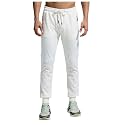 Men Stretchable Cut amp Sew Breathable Joggers
