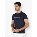 Men Stretchable Polyester Round Neck Gym Sports