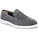 Men Suede Leather Loafers with Bow -