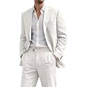Men Suits 2 Piece,Blazer and Pants Set for Mens,Casual Dress