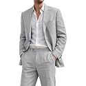 Men Suits 2 Piece,Blazer and Pants Set for Mens,Casual Dress