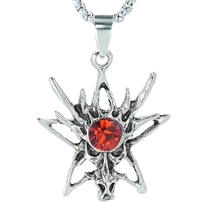 the men thing alloy pendant with pure stainless steel 24inch round box chain american trending style - round box chain amp pendant for men amp boys