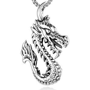 the men thing alloy pendant with pure stainless steel 24inch round box chain american trending style - round box chain amp pendant for men amp boys