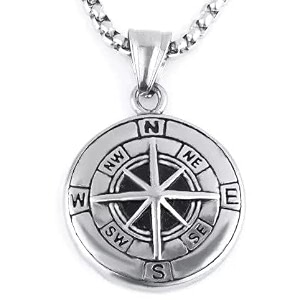 the men thing alloy pendant with pure stainless steel 24inch round box chain american trending style - round box chain amp pendant for men amp boys