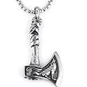 THE MEN THING Alloy Pendant with Pure Stainless Steel 24inch Round Box Chain, American trending Style - Round Box Chain &amp; Pendant for Men &amp; Boys