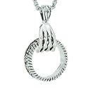 THE MEN THING Alloy Pendant with Pure Stainless Steel 24inch Round Box Chain, American trending Style - Round Box Chain &amp; Pendant for Men &amp; Boys