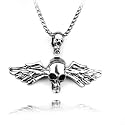 THE MEN THING Alloy Pendant with Pure Stainless Steel 24inch Round Box Chain, American trending Style - Round Box Chain &amp; Pendant for Men &amp; Boys