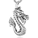 THE MEN THING Alloy Pendant with Pure Stainless Steel 24inch Round Box Chain, American trending Style - Round Box Chain &amp; Pendant for Men &amp; Boys