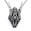 THE MEN THING Alloy Pendant with Pure Stainless Steel 24inch Round Box Chain, American trending Style - Round Box Chain &amp; Pendant for Men &amp; Boys