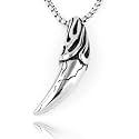 THE MEN THING Alloy Pendant with Pure Stainless Steel 24inch Round Box Chain, American trending Style - Round Box Chain &amp; Pendant for Men &amp; Boys