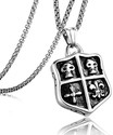 THE MEN THING Skull Brand Pendant with 24inch Chain, American Style - Chain & Pendant for Men Stainless Steel Pendant